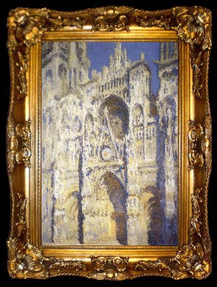 framed  Claude Monet La Cathedrale de Rouen,Portrait et Tour d Albane, ta009-2